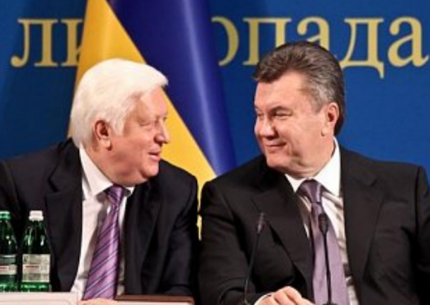 Віктор Пшонкка і Віктор Янукович. Ілюстрація:news.liga.net