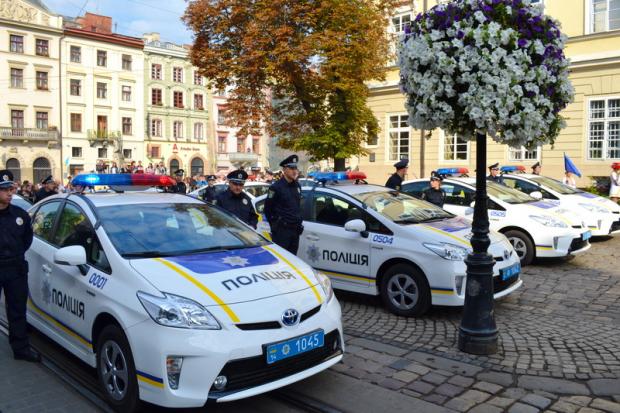 Патрульна поліція у Львові. Фото: galfinance.info.