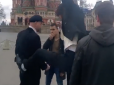 Не поділили клієнта: У Москві на Красній площі 