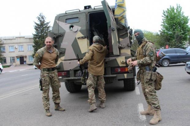 Для охорони порядку в Одесу прибули 300 нацгвардійців "Азова". Фото:http://www.pravda.com.ua/