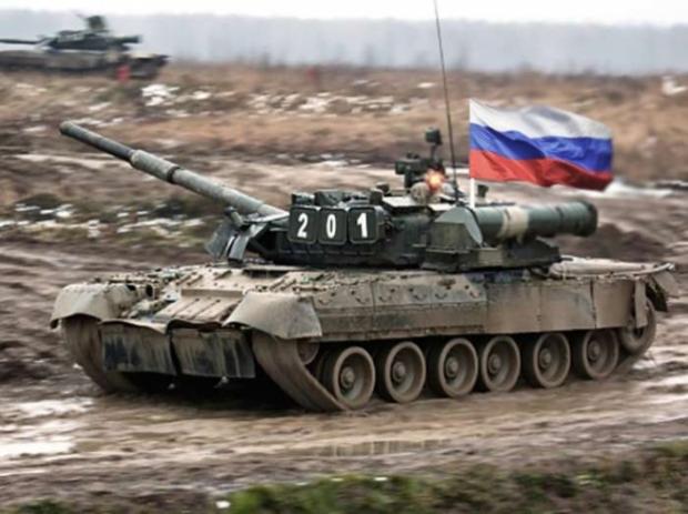 Російські танки на Донбасі. Фото: ipress.ua.