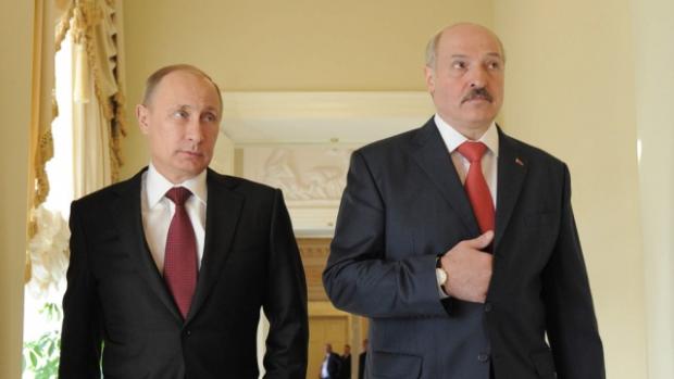 Володимир Путін та Олександр Лукашенко. Фото: 112.ua.