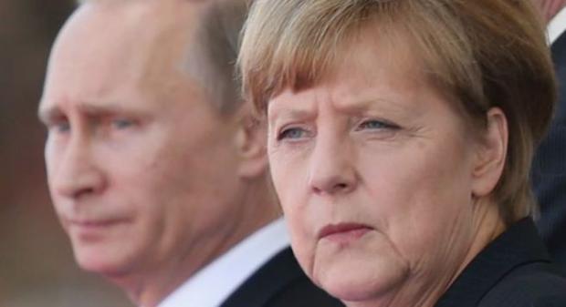Путін і Меркель. Фото:112.ua