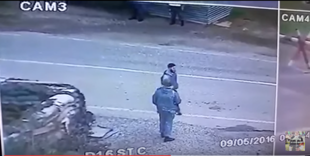 Теракт у Грозному. Фото: скріншот з відео.