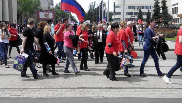 Мітинг "ДНР". Фото:http://novosti.dn.ua/