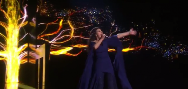 Виступ Джамали на Євробаченні-2016. Фото: скріншот з відео.