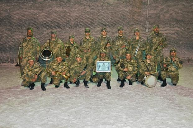 Військовий оркестр встановив тернопільської бригади ЗСУ