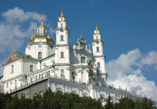 Почаївська лавра. Ілюстрація:news.church.ua