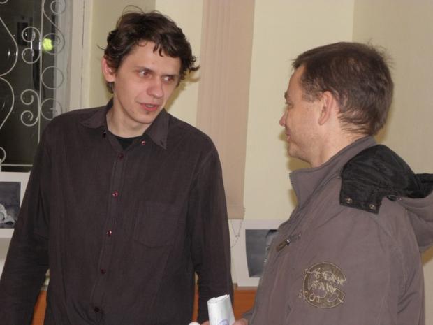 Журналіст Мар'ян Ощановський (зліва). Фото: соцмережі.