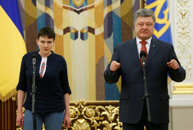Надія Савченко в АП. Фото:http://112.ua/