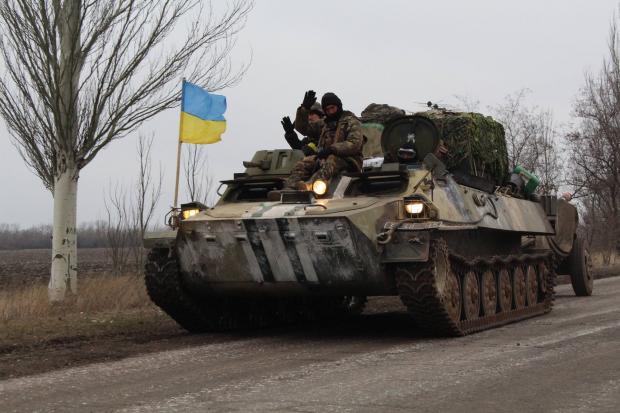 Український танк. Фото: fakty.ictv.ua.