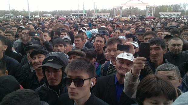 Мітинг в Казахстані. Фото: regnum.ru
