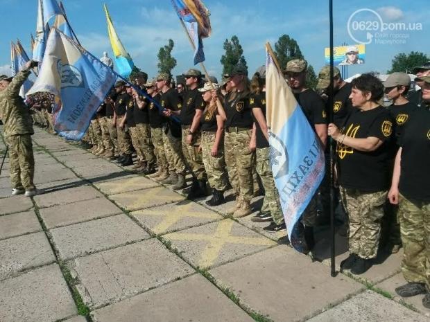 Батальйон "Донбас" у Маріуполі. Фото: 0629.