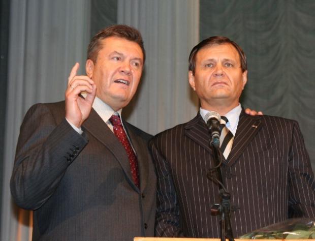 Віктор Янукович та Володимир Ландик