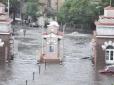 Потоп в Одесі: Деякі вулиці затоплені, трамваї змінюють маршрути (фото, відео)