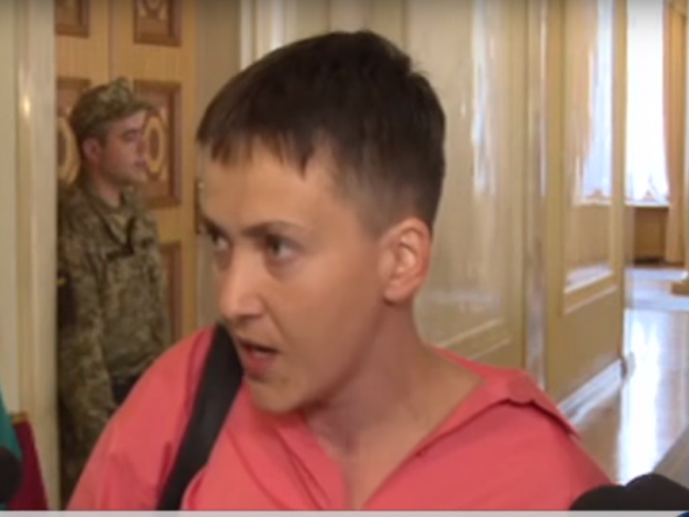 Надія Савченко. Фото: скрін відео
