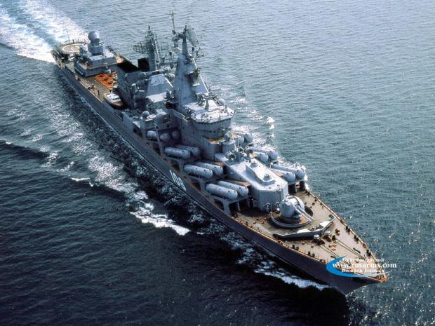 Ракетний крейсер "Москва". Фото: ЖЖ.