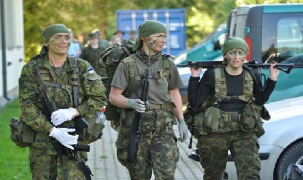 Жінки-військові. Фото: ukr.media.
