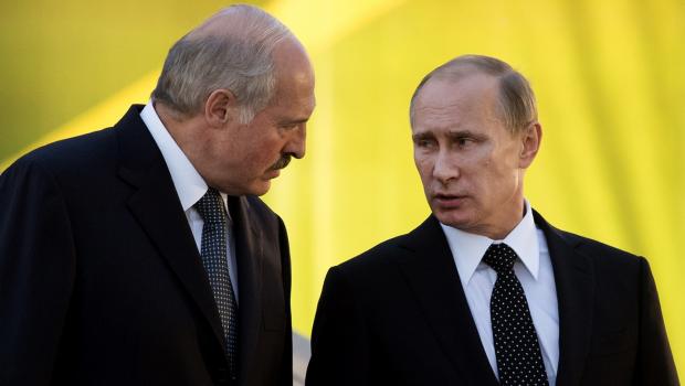 Лукашенко і Путін. Фото:www.belvpo.com