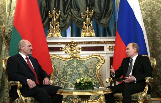 Лукашенко і Путін. Фото:http://tass.ru/