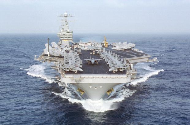 США тимчасово розмістить в Середземному морі авіаносці "Дуайт Ейзенхауер" та "Гаррі Трумен". Фото:militaryreview.su