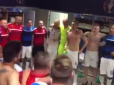 Ла-ла-ла: Як збірна Словаччини святкувала перемогу над Росією (відео)