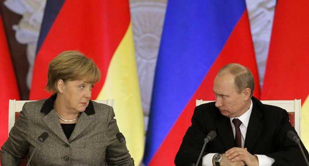 Меркель і Путін. Фото: ЖЖ