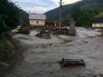 Потужна злива накрила Закарпаття: Затоплено кілька сіл, люди залишилися без житла і доріг (фото, відео)