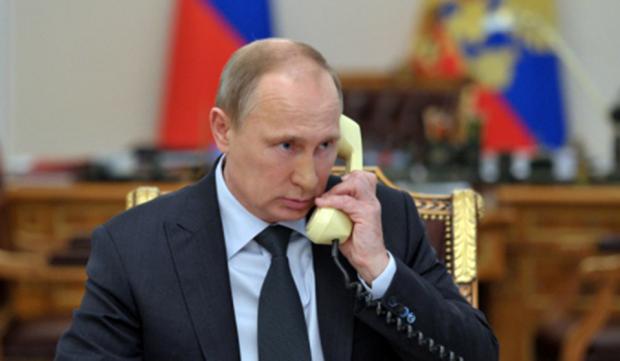 Путін провів телефонну розмову. Фото: www.tvc.ru.