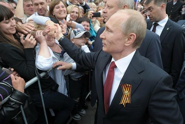 Путін і його народ. Ілюстрація: censoru.net.