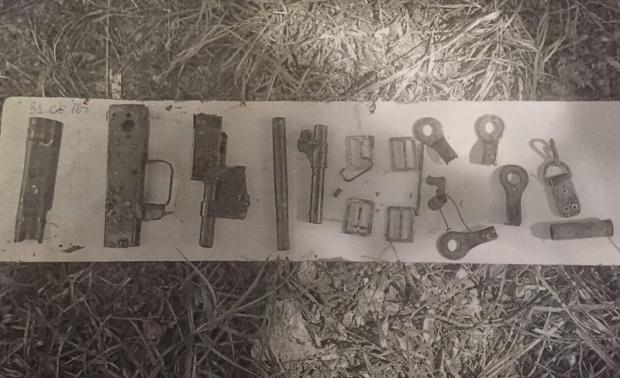 Деталі знайденої снайперської гвинтівки. Фото: "Фейсбук".