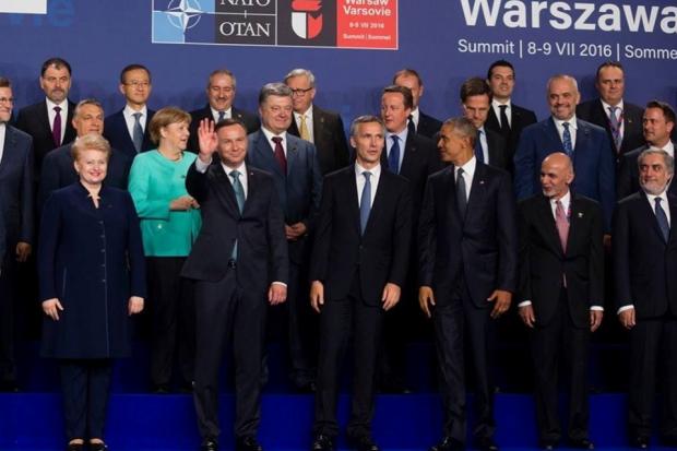 Саміт НАТО у Варшаві. Ілюстрація:glavcom.ua