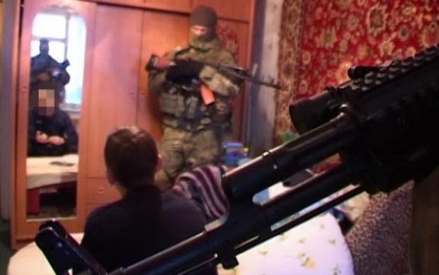 Спецоперація по затриманню інформатора терористів. Фото: nv.ua