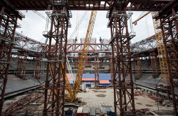 Росія заощаджуватиме гроші на будівництві стадіонів для ЧС-2018. Фото:www.depo.ua