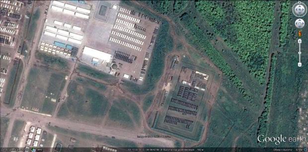 Російська база біля кордонів з Україною. Фото google.com