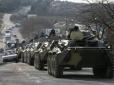 Вирішили покататися: Росія перекидає військову техніку до адмінкордону в Криму