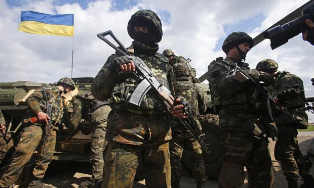 Захисники України в зоні АТО. Фото: zn.u.