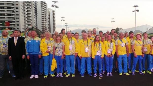 Українські спортсмени в Ріо. Фото:ua.112.ua