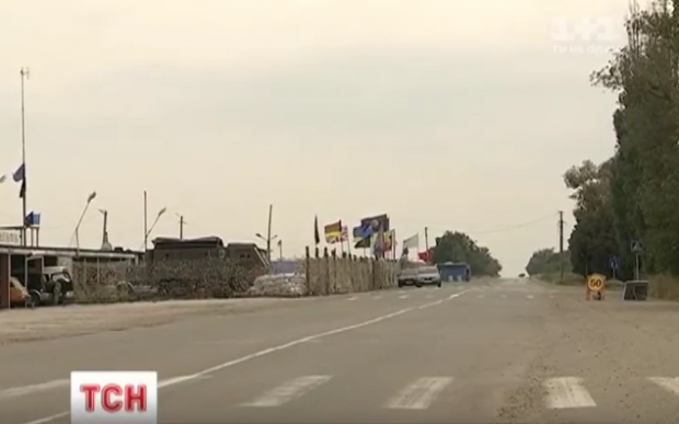 Російські окупанти захопили ще шмат української землі на межі з Кримом. Скріншот.