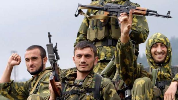 Чеченці на Донбасі. Фото: newsonline24.com.ua.