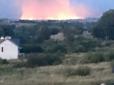 На Львівщині виникла масштабна пожежа