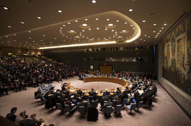 На засіданні ООН. Фото: 112.ua.