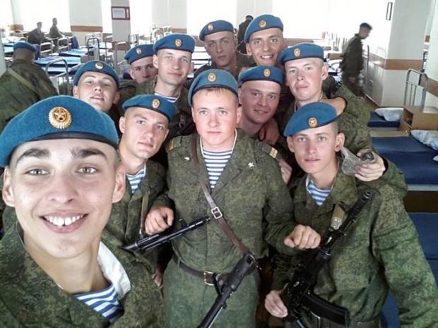 Російські десантники. Фото: соцмережі.