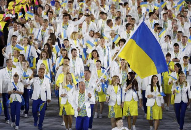 Українська збірна на Олімпіаді в Ріо. Фото:ua.112.ua
