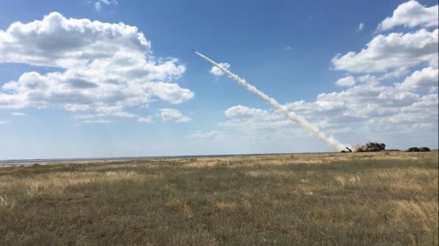 Україна провела перший випробувальний пуск ракети нового зразка. Фото:Facebook