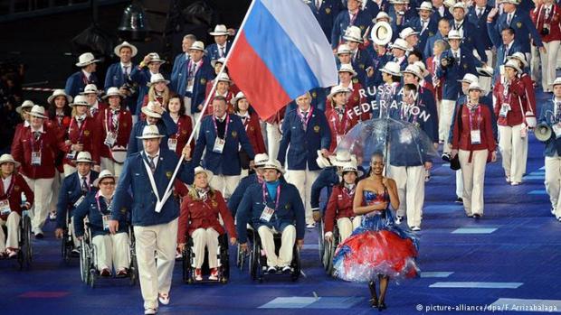 Команда російських паралімпійців. Фото:www.dw.com