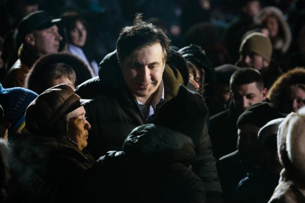 Михаил Саакашвили в Киеве. Фото: Depositphotos