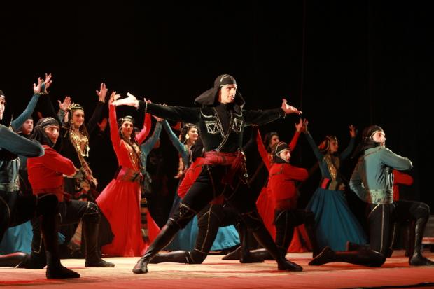 Національний балет Грузії "Сухішвілі" підтримує територіальну цілісність України. Фото:soyuz-show.com