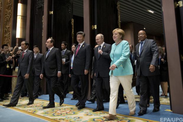 Саміт G20 у Китаї. Фото:wz.lviv.ua