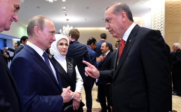 Путін - Ердоган. У підступного коротуна завжди мається змія за пазухою